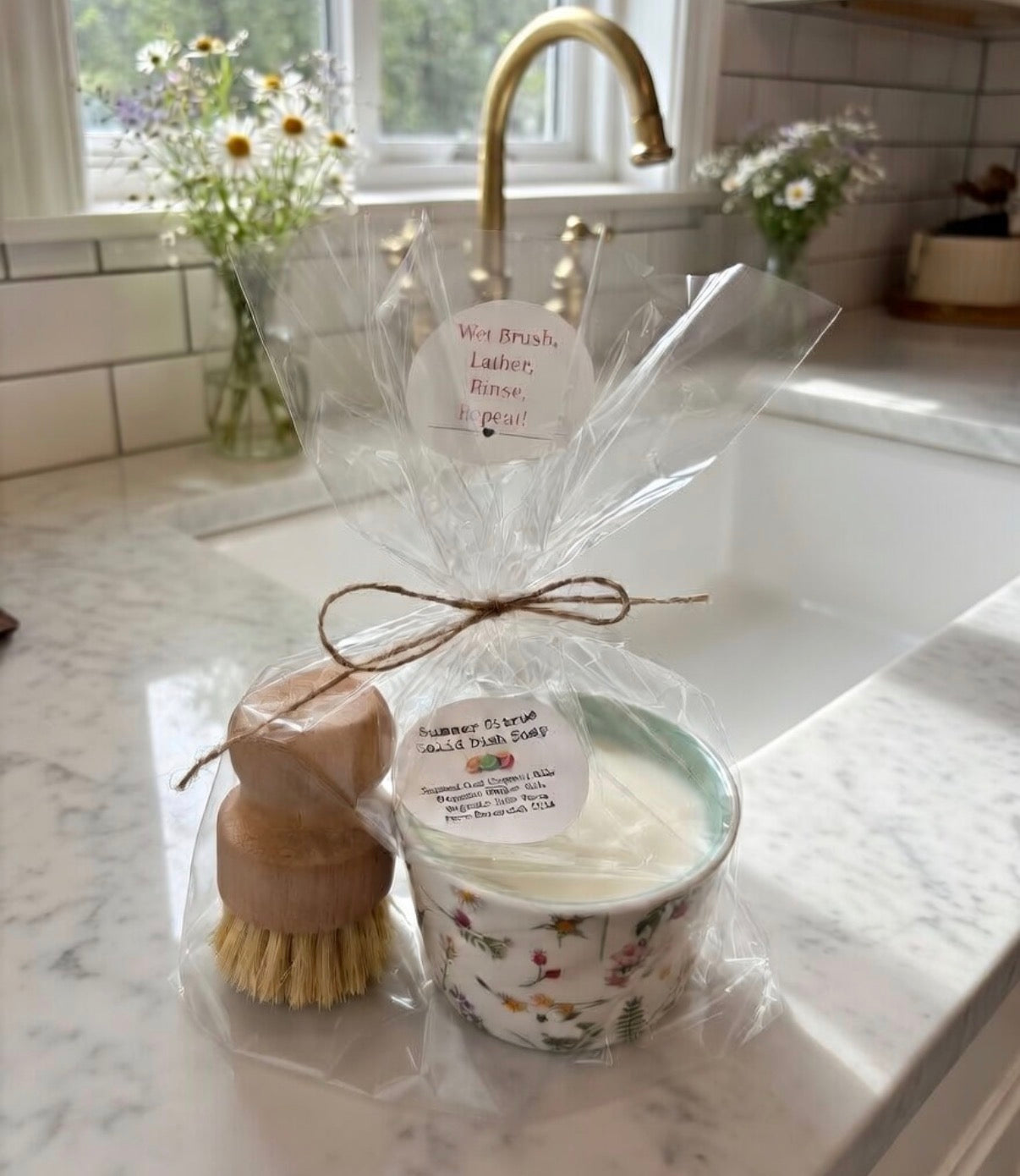 SUMMER CITRUS SOLID DISH SOAP SET!