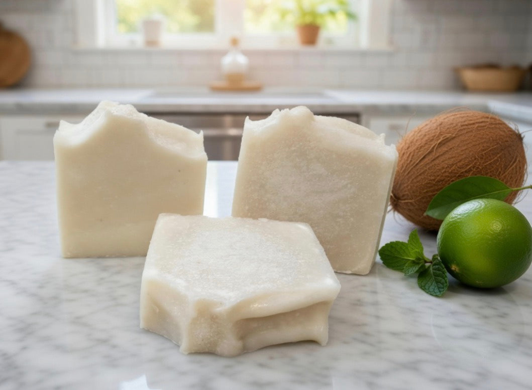 INTO THE GARDEN! COCONUT LIME SALT BAR